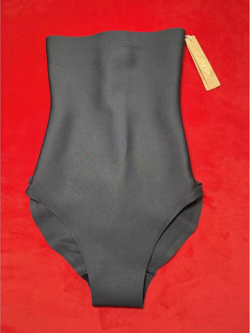 Skims Body Zoned High Waisted Brief Color ONYX Size Small